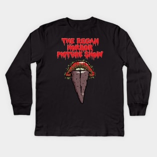 The Regan Horror Picture Show Kids Long Sleeve T-Shirt